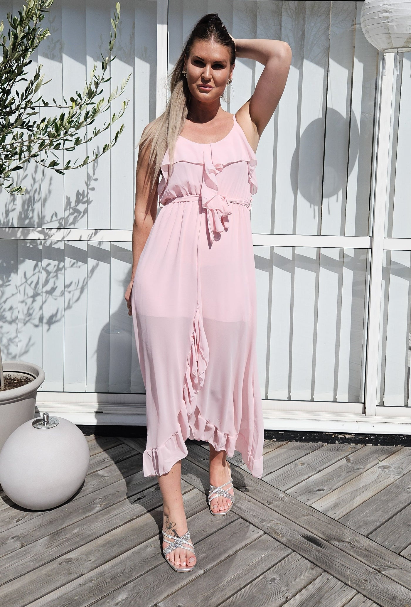 Maxi-Kleid Enya Rosa