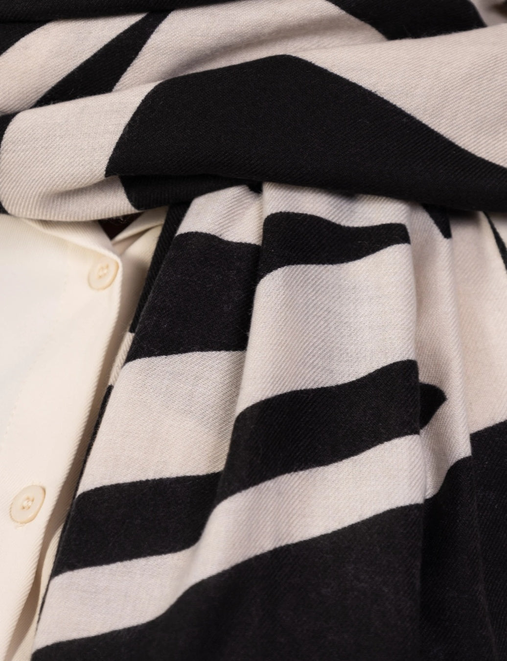 Stirnband abstrakt Schwarz