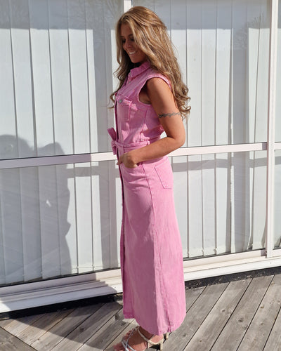 Jeanskleid Pink Dream