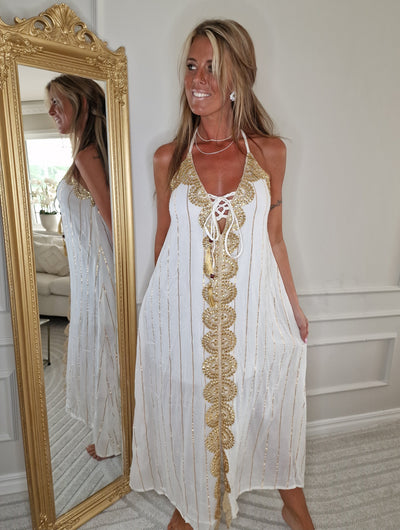Bali Weiß Kleid