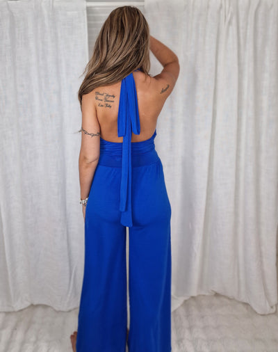 Byxdress Anna Royalblau